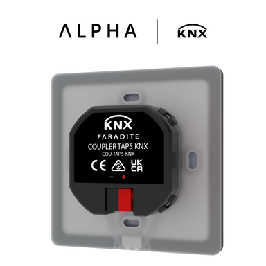 Back of TAP KNX coupler