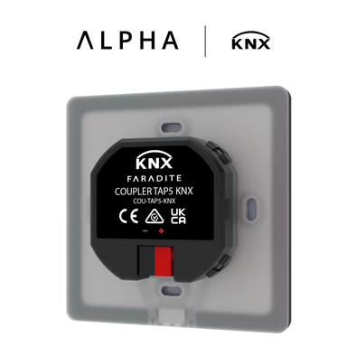 Back of TAP KNX coupler