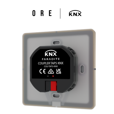 Back of TAP KNX coupler