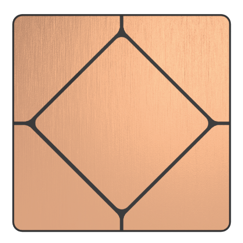 TAP-5 Brushed Copper - Front Plate